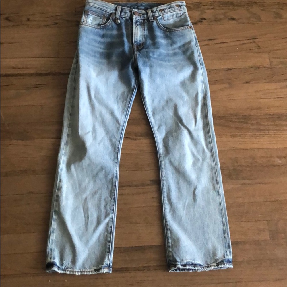 R13 jeans size 25 high waisted jeans 100%cotton
